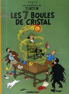 Couverture du livre « Les aventures de Tintin Tome 13 : les 7 boules de cristal » de Herge aux éditions Casterman