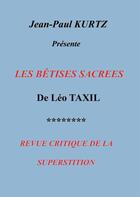 Couverture du livre « Les bêtises sacrées » de Jean-Paul Kurtz aux éditions Books On Demand