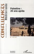 Couverture du livre « Palestine : 20 ans après » de Pierre Blanc aux éditions L'harmattan