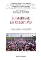 Couverture du livre « Le mariage en questions ; colloques » de  aux éditions Tequi