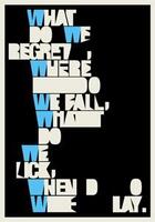 Couverture du livre « What do we regret, where do we fall, what do we lick, when do we lay » de Federico Pepe aux éditions Les Presses Du Reel