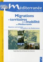 Couverture du livre « Migrations et territoires de la mobilité en Méditerranée » de  aux éditions Pu De Provence