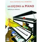 Couverture du livre « Les lecons de piano » de Quoniam/Nemirovski aux éditions Henry Lemoine