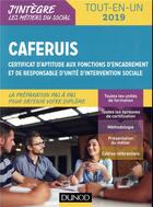 Couverture du livre « Caferuis ; certificat d'aptitude aux fonctions d'encadrement... (édition 2019) » de Jacques Papay aux éditions Dunod