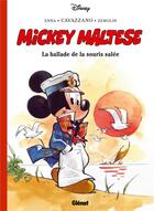 Couverture du livre « Mickey Maltese ; la ballade de la souris salée » de Giorgio Cavazzano et Bruno Enna et Sandro Zemolin aux éditions Glenat