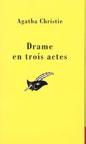 Couverture du livre « Drame en trois actes » de Agatha Christie aux éditions Editions Du Masque