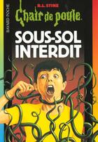 Couverture du livre « Chair de poule Tome 17 : sous-sol interdit » de R. L. Stine aux éditions Bayard Jeunesse