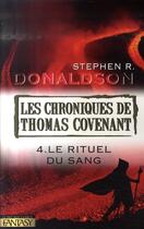 Couverture du livre « Chroniques de thomas covenant tome 4 - vol04 » de Stephen R. Donaldson aux éditions Pre Aux Clercs