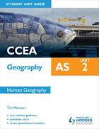 Couverture du livre « CCEA Geography AS Student Unit Guide: Unit 2 Human Geography » de Tim Manson aux éditions Philip Allan