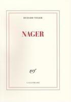 Couverture du livre « Nager » de Texier Richard aux éditions Gallimard