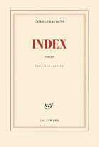 Couverture du livre « Index » de Camille Laurens aux éditions Gallimard