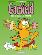 Couverture du livre « Garfield Tome 10 : Garfield, tiens bon la rampe ! » de Jim Davis aux éditions Dargaud