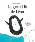 Couverture du livre « Le grand lit de Léon » de Emile Jadoul aux éditions Ecole Des Loisirs