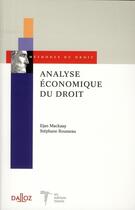 Couverture du livre « Analyse économique du droit » de Mackaay/Rousseau aux éditions Dalloz