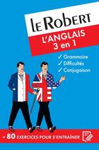 Couverture du livre « 3 EN 1 ; le Robert ; l'anglais » de  aux éditions Le Robert