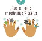 Couverture du livre « Jeux de doigts et comptines a gestes » de Audrey Brien aux éditions Eveil Et Decouvertes
