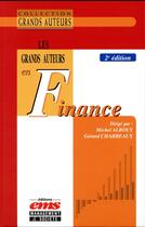 Couverture du livre « Les grands auteurs en finance (2e édition) » de Michel Albouy et Gerard Charreaux aux éditions Ems