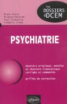 Couverture du livre « Psychiatrie » de Slama/Delorme aux éditions Ellipses