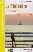 Couverture du livre « Finistere a pied - 29 - pr - d029 » de  aux éditions Ffrp