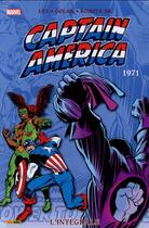 Couverture du livre « Captain America : Intégrale vol.5 : 1971 » de Gene Colan et Gary Friedrich et Stan Lee et John Romita Sr aux éditions Panini