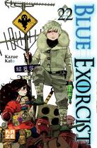 Couverture du livre « Blue exorcist t.22 » de Kazue Kato aux éditions Crunchyroll