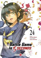 Couverture du livre « Battle Game in 5 Seconds - vol. 24 » de Kashiwa Miyako et Saizou Harawata aux éditions Bamboo