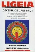 Couverture du livre « Ligeia n 53 devenir de l'art brut » de  aux éditions Revue Ligeia