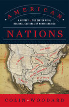 Couverture du livre « American Nations » de Woodard Colin aux éditions Penguin Group Us