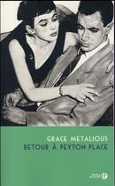 Couverture du livre « Retour à Peyton Place » de Metalious Grace aux éditions Presses De La Cite