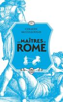Couverture du livre « Les Maîtres de Rome : La Colère de Spartacus » de Colleen Mccullough aux éditions J'ai Lu