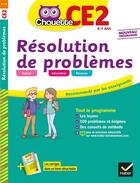 Couverture du livre « Resolution de problemes ce2 » de Geraldine Colette aux éditions Hatier