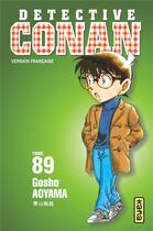 Couverture du livre « Détective Conan Tome 89 » de Gosho Aoyama aux éditions Kana