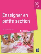 Couverture du livre « Enseigner en petite section + cd-rom - ne » de  aux éditions Retz