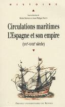 Couverture du livre « CIRCULATIONS MARITIMES » de Priotti/Bertrand aux éditions Pu De Rennes