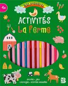 Couverture du livre « Kits d'activites manuelles - la ferme » de  aux éditions Le Ballon