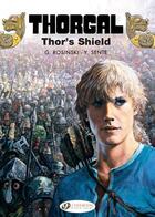 Couverture du livre « Thorgal t.23 ; Thor's shield » de Jean Van Hamme et Yves Sente aux éditions Cinebook