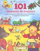 Couverture du livre « 101 chansons de toujours » de  aux éditions Bayard Jeunesse