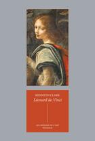 Couverture du livre « Léonard de Vinci » de Kenneth Clark aux éditions Klincksieck