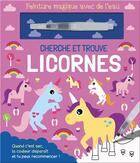 Couverture du livre « Cherche et trouve licornes » de Maaike Boot aux éditions 1 2 3 Soleil