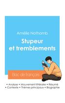 Couverture du livre « Réussir son Bac de français 2024 : Analyse du roman Stupeur et tremblements de Amélie Nothomb » de Amélie Nothomb aux éditions Bac De Francais