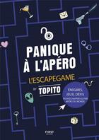 Couverture du livre « Afterwork : l'escape game by Topito : cahier de jeux » de Topito aux éditions First