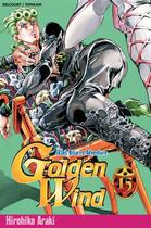 Couverture du livre « Jojo's bizarre adventure - saison 5 ; golden wind Tome 15 » de Hirohiko Araki aux éditions Delcourt