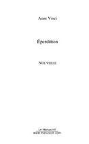 Couverture du livre « Eperdition » de Anne Vinci aux éditions Editions Le Manuscrit