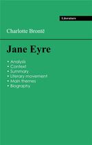 Couverture du livre « Succeed all your 2024 exams: Analysis of the novel of Charlotte Brontë's Jane Eyre » de Charlotte Brontë aux éditions Exams Books
