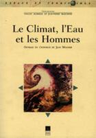 Couverture du livre « Climat l'eau et les hommes » de  aux éditions Pu De Rennes
