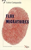 Couverture du livre « Flux migratoires » de Luisa Campanile aux éditions Xenia