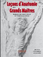 Couverture du livre « Leçons d'anatomie des grands maîtres » de Robert Beverly Hale et Terence Coyle aux éditions Oskar