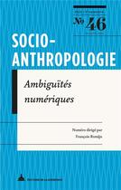 Couverture du livre « Ambiguites numeriques » de Romijn Francois aux éditions Editions De La Sorbonne