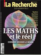 Couverture du livre « La recherche hs n 31 les maths et le reel - septembre/octobre 2019 » de  aux éditions La Recherche