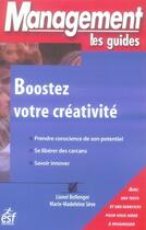 Couverture du livre « Booster votre creativite » de Bellenger/Seve aux éditions Esf Prisma
